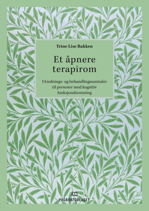 Et åpnere terapirom - utrednings- og behandlingssamtaler til personer med kognitiv funksjonshemming