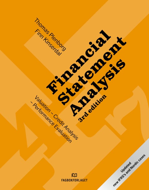Financial statement analysis - valuation - credit analysis - performance evaluation