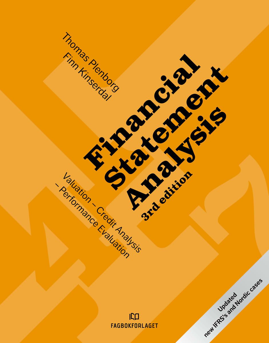Financial statement analysis - valuation - credit analysis - performance evaluation