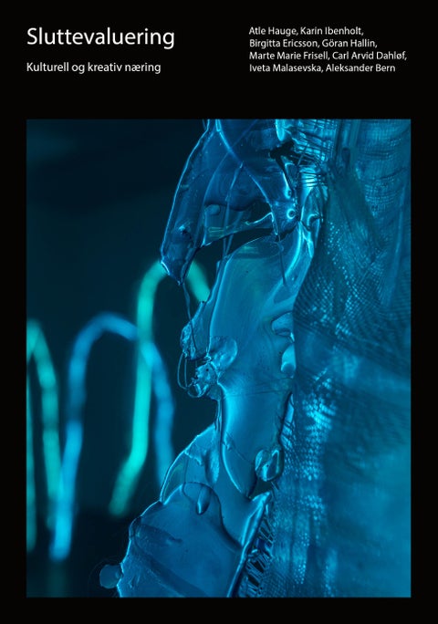 Sluttevaluering - kulturell og kreativ næring