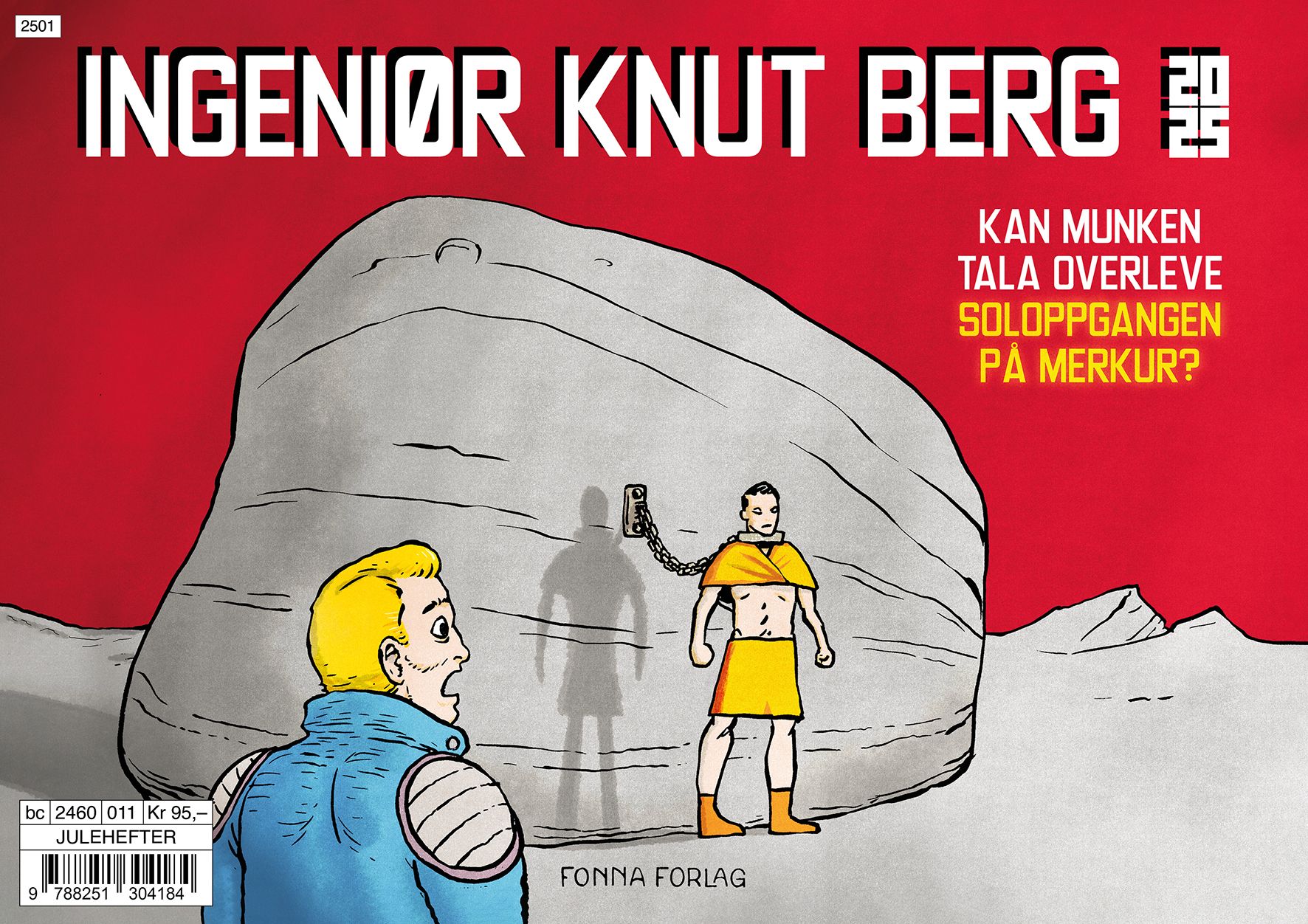 Ingeniør Knut Berg 2025 - kan munken Tala overleve soloppgangen på Merkur?