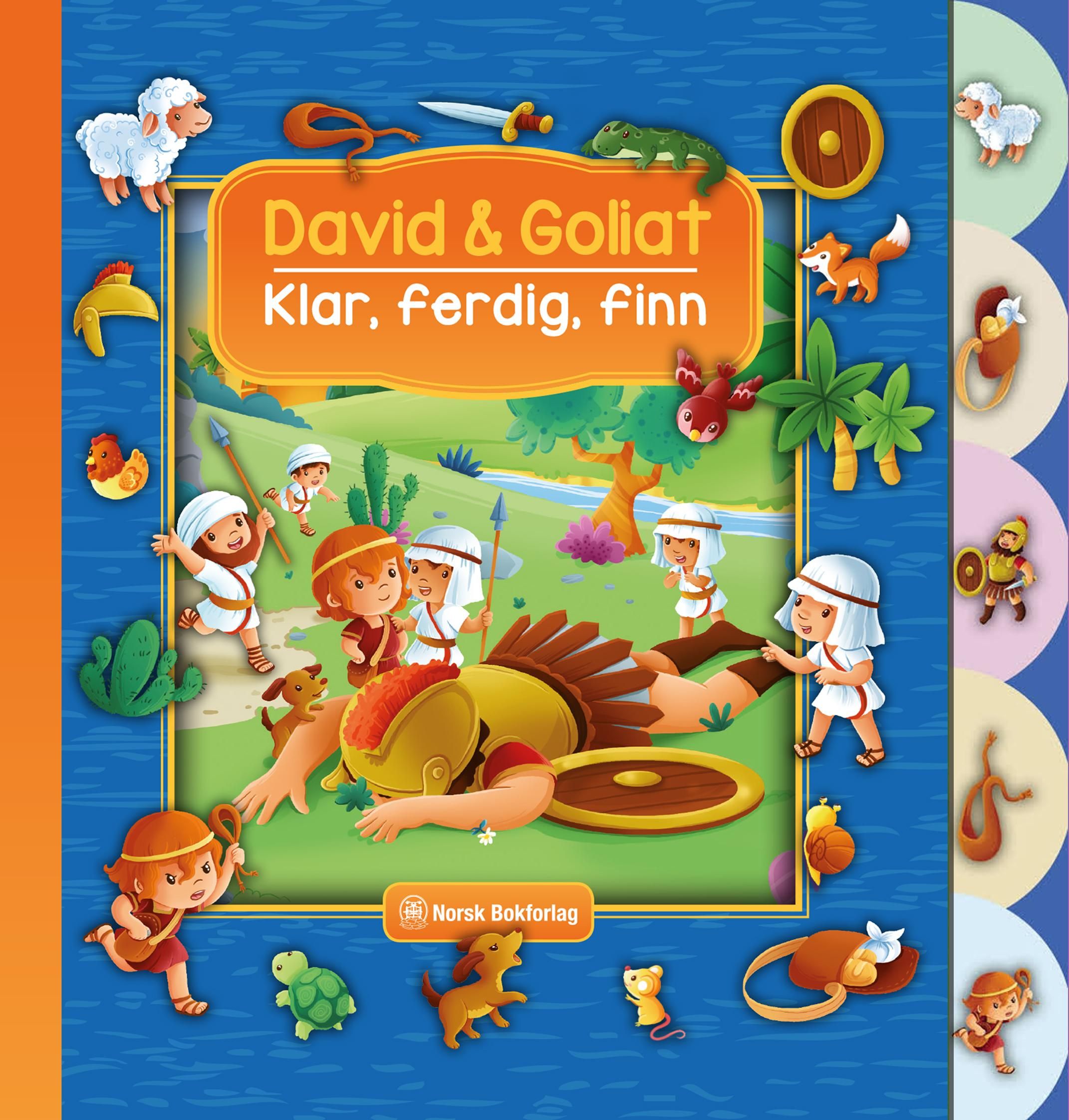 David & Goliat - klar, ferdig, finn