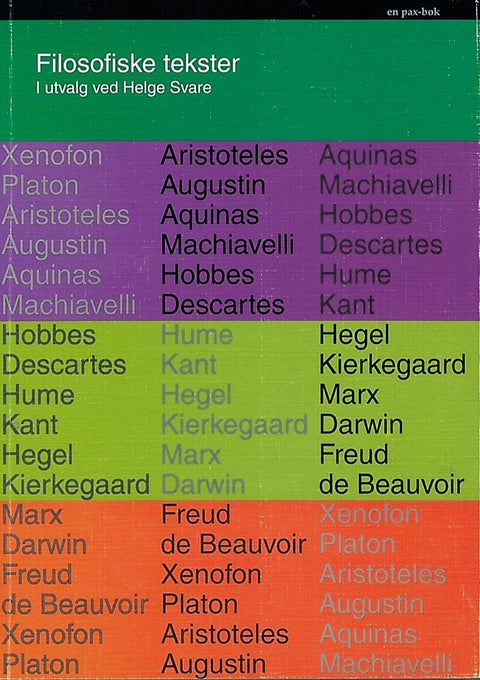 Filosofiske tekster - i utvalg