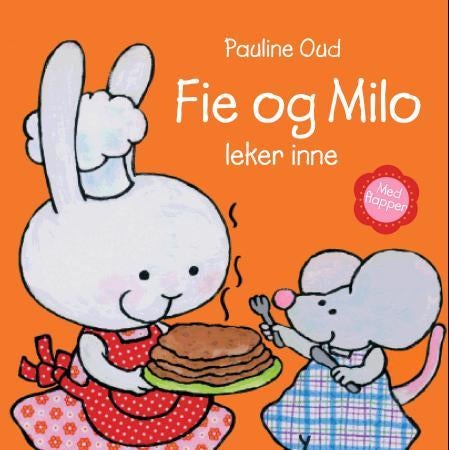 Fie og Milo leker inne