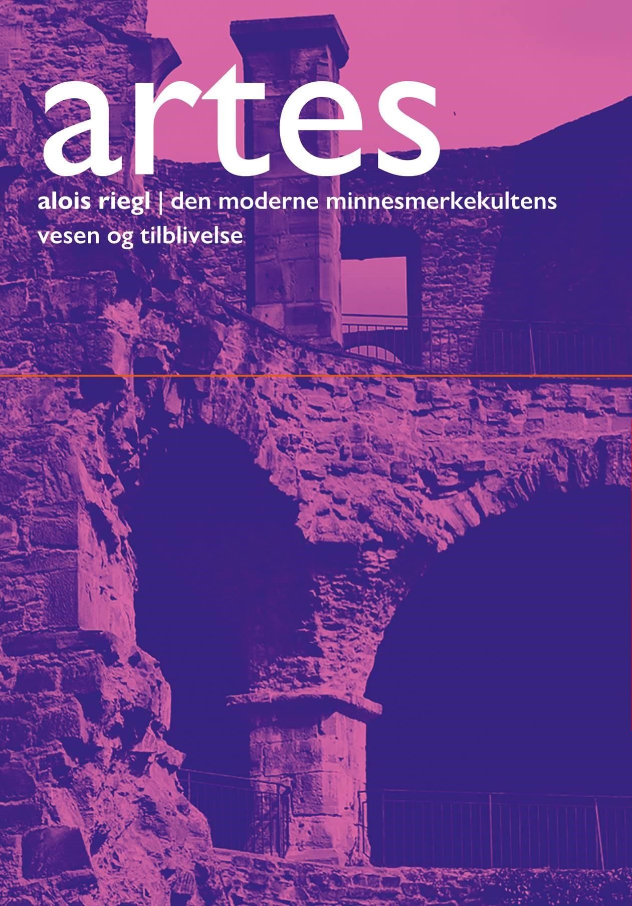 Den moderne minnesmerkekultens vesen og tilblivelse