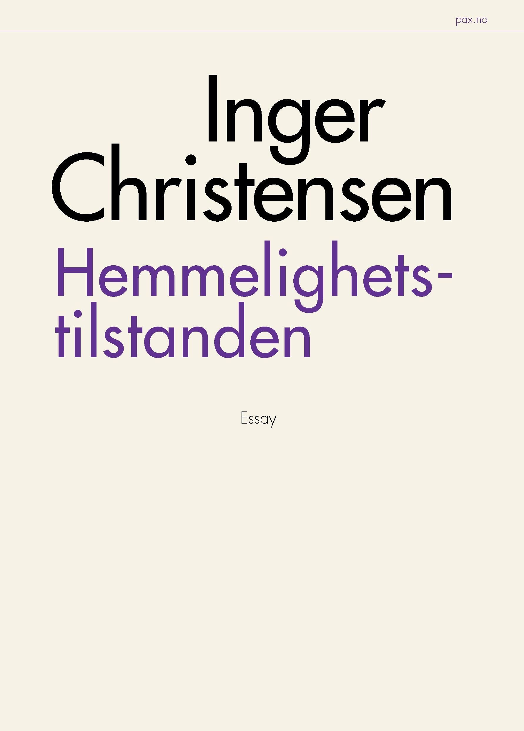 Hemmelighetstilstanden