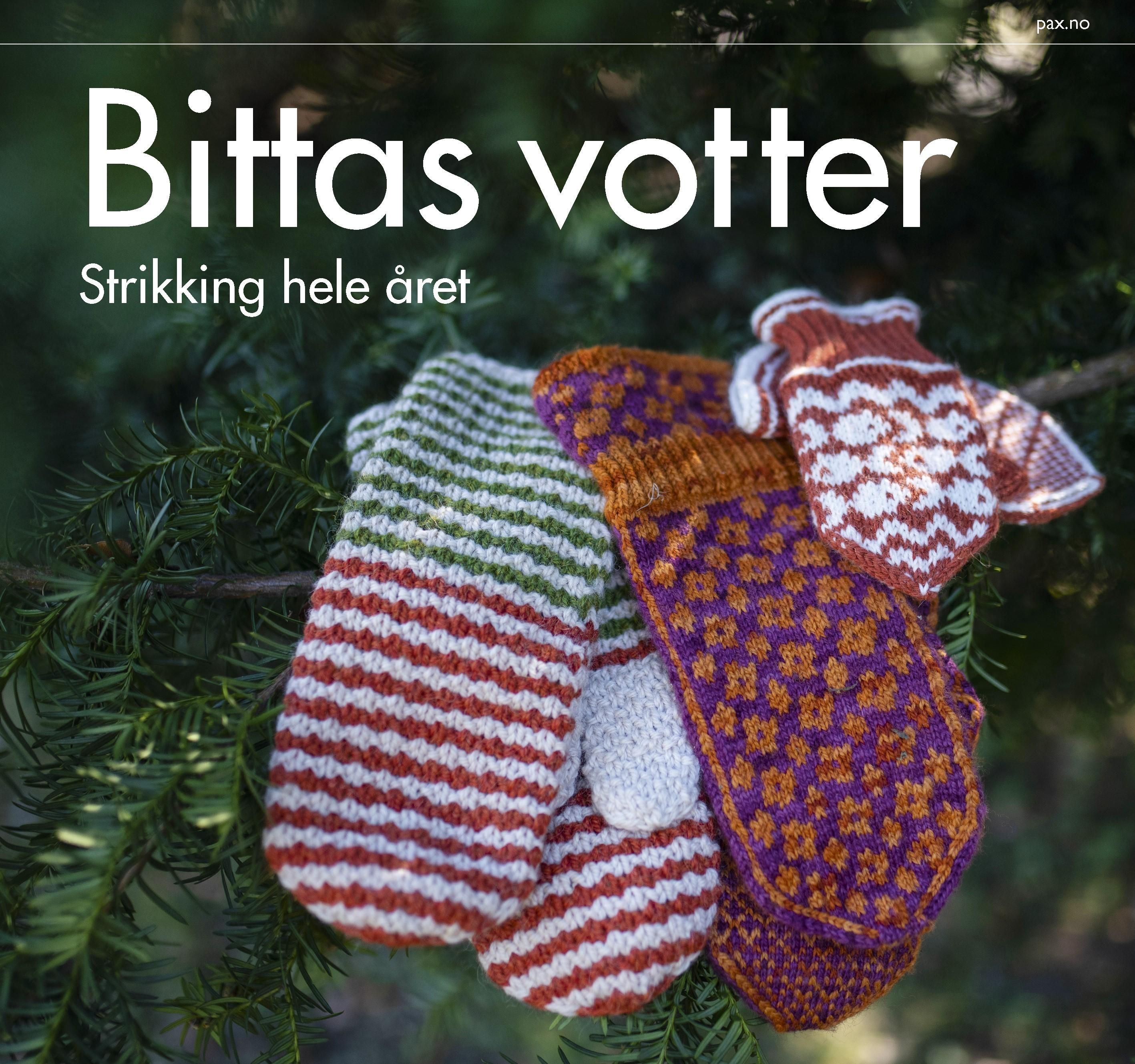Bittas votter - strikking hele året