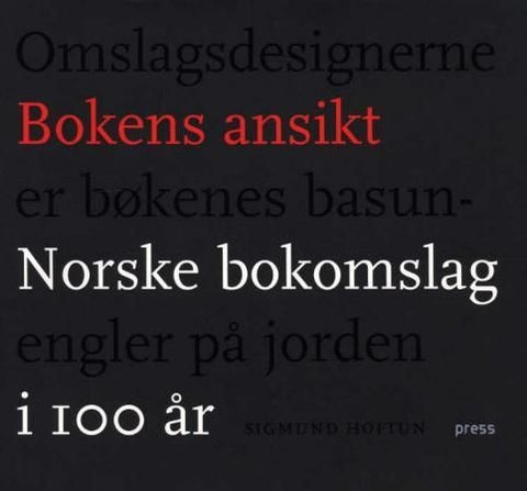 Bokens ansikt - norske bokomslag i 100 år