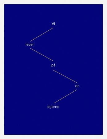 Vi lever på en stjerne