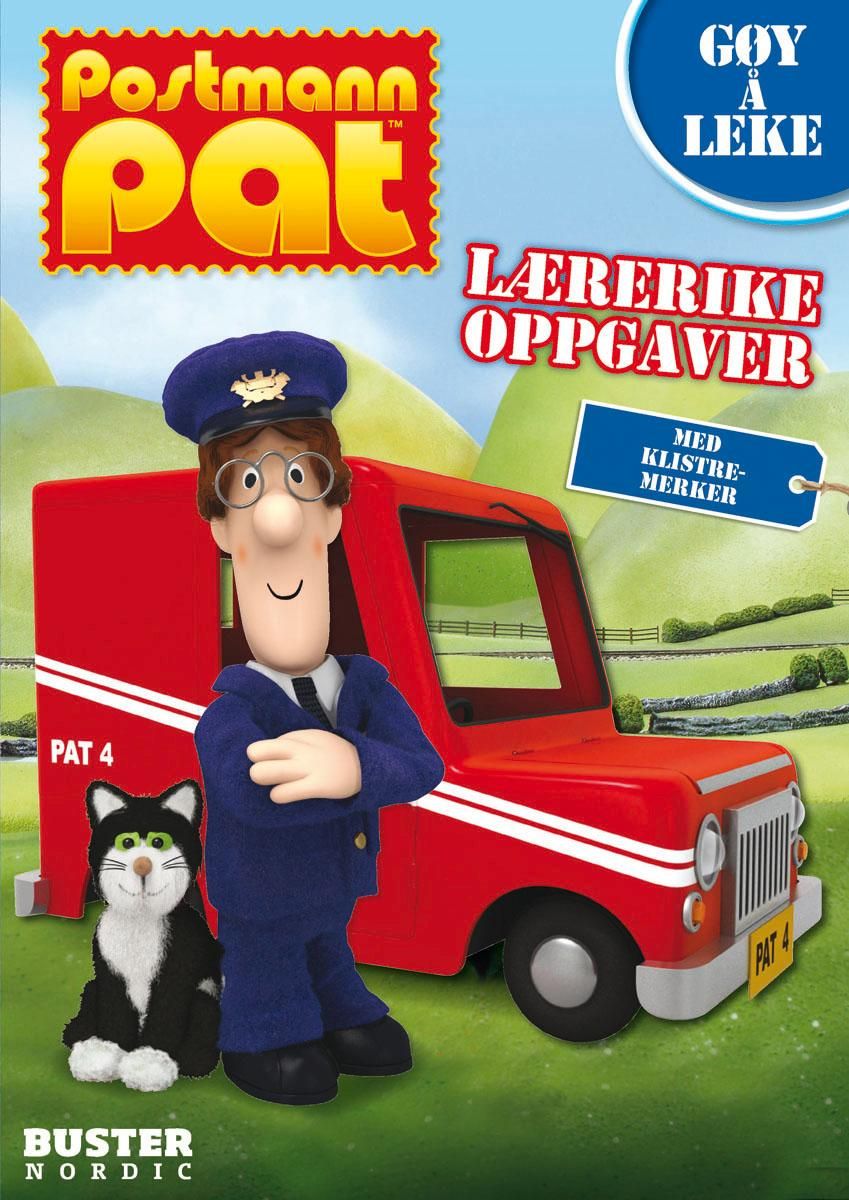 Postmann Pat - lærerike oppgaver med klistremerker