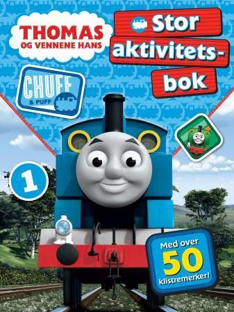 Thomas og vennene hans. Stor aktivitetsbok. Med over 50 klistremerker - stor aktivitetsbok