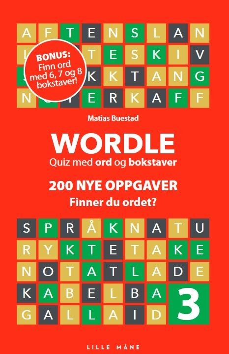 Wordle 3 - på norsk