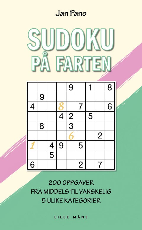 Sudoku på farten - 200 varierte oppgaver