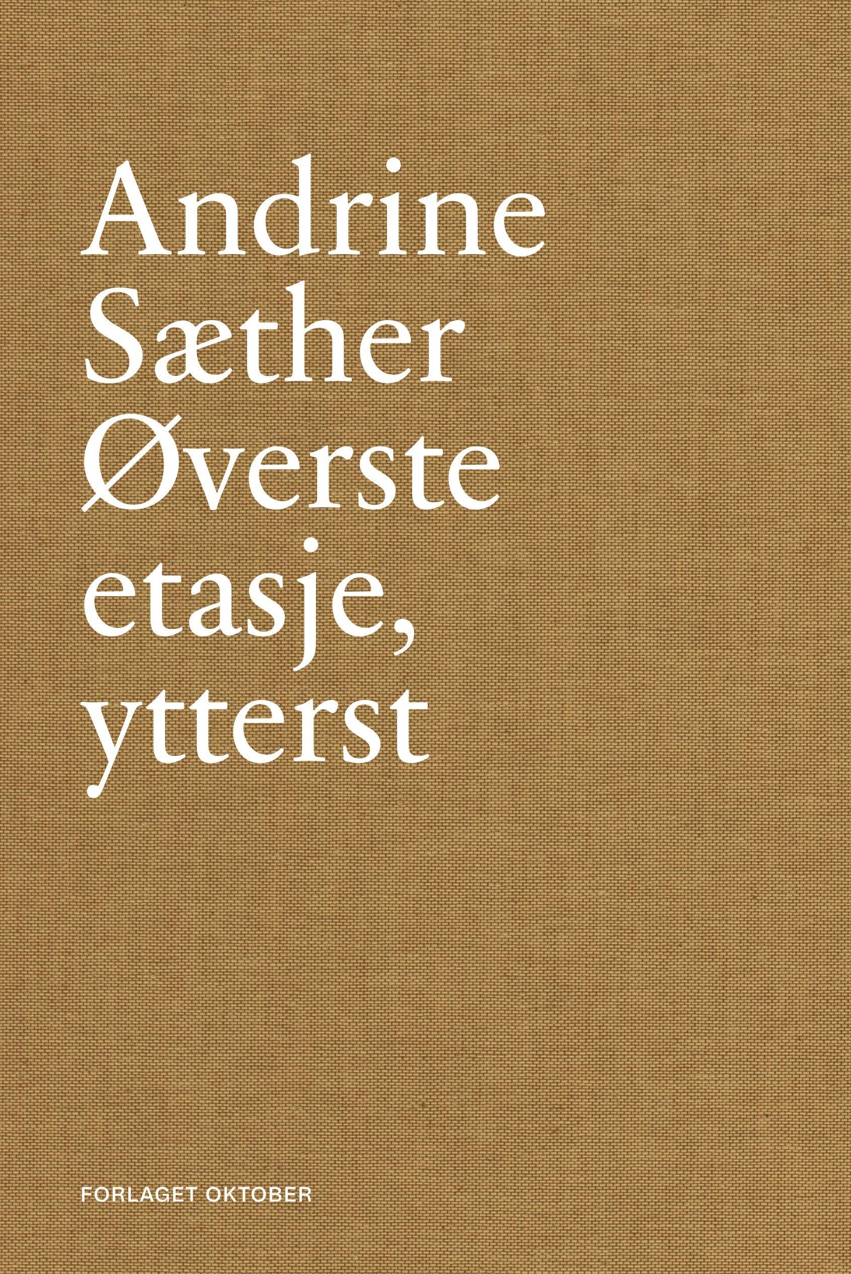 Øverste etasje, ytterst - noveller