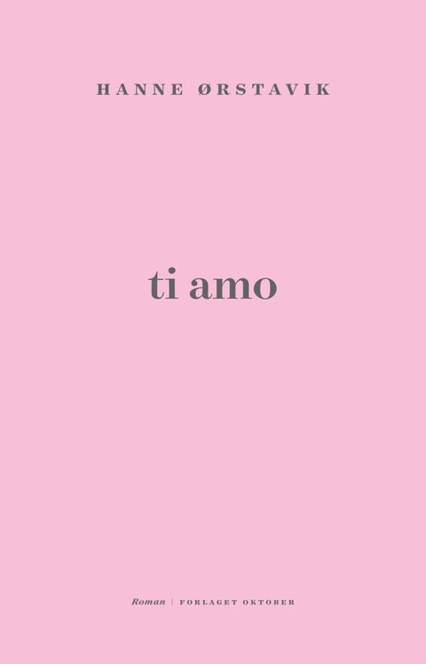 Ti amo - roman