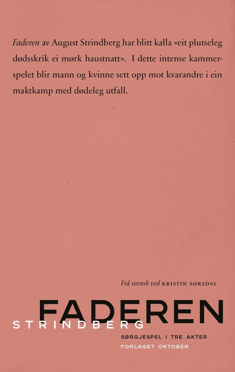 Faderen - sørgjespel i tre akter