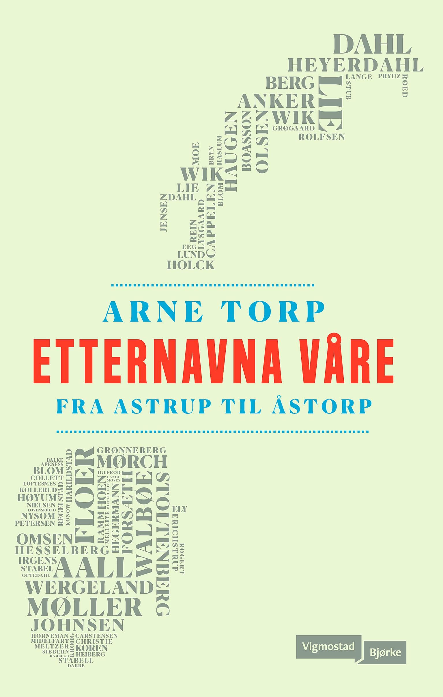 Etternavna våre - fra Astrup til Åstorp
