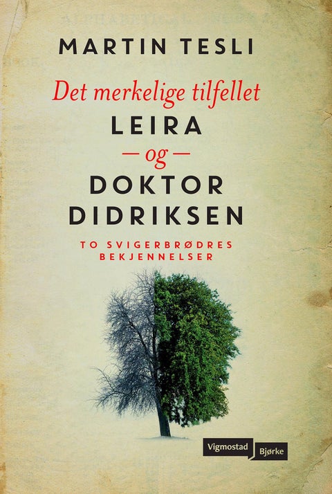 Det merkelige tilfellet Leira og Doktor Didriksen - to svigerbrødres bekjennelser