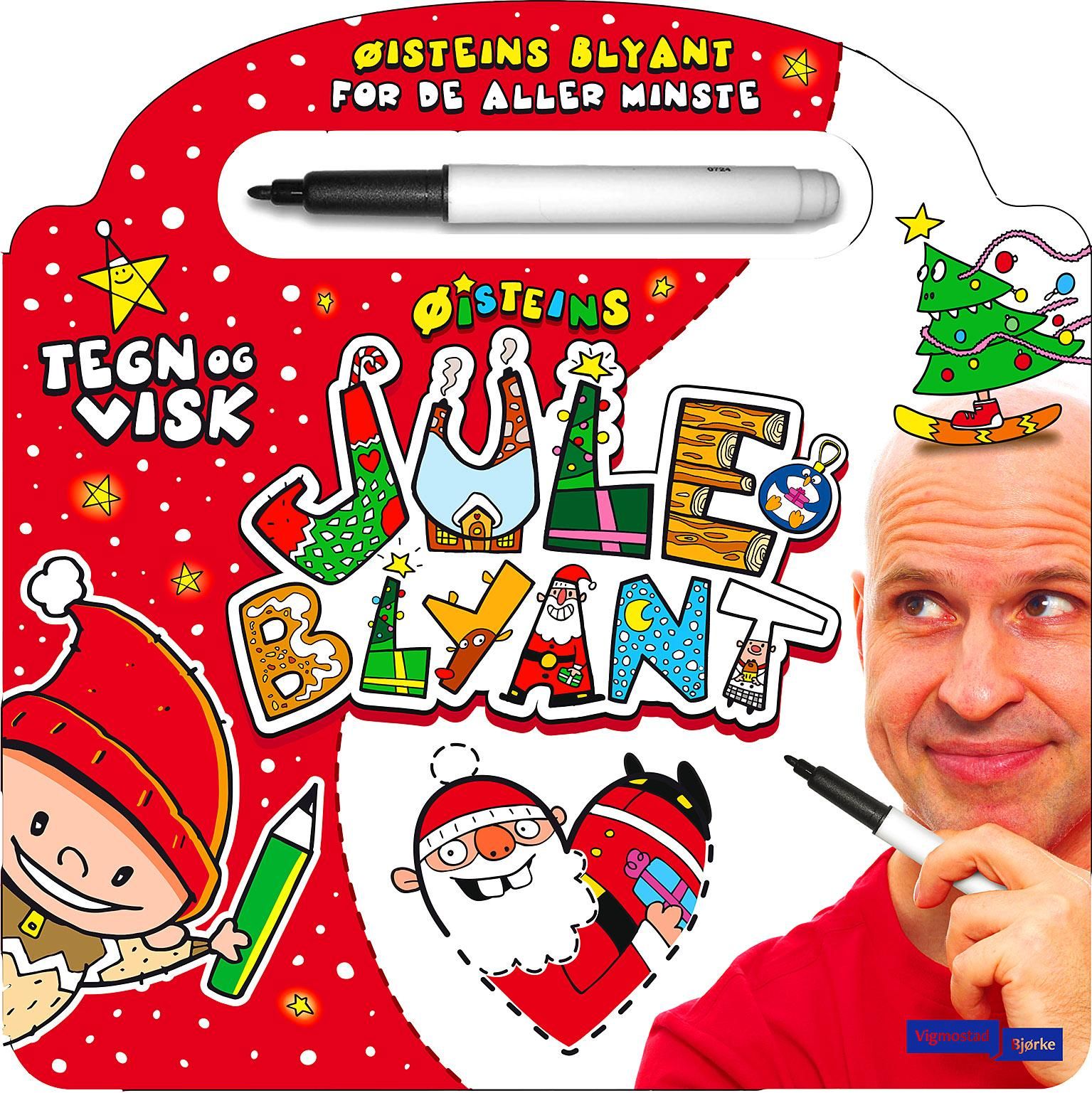 Øisteins juleblyant. Øisteins blyant for de aller minste. Tegn og visk - Øisteins blyant for de aller minste : tegn og visk
