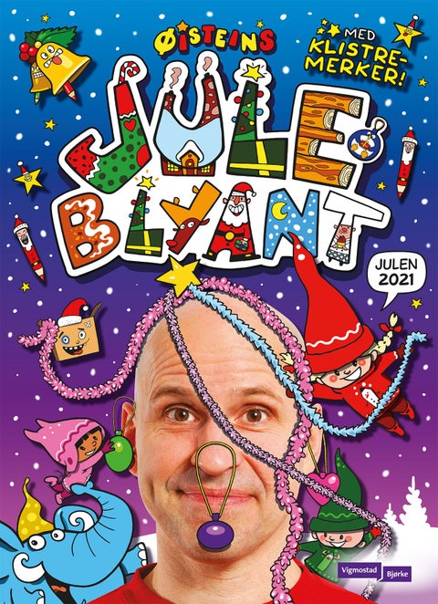 Øisteins juleblyant 2021 - bokstavplansjer