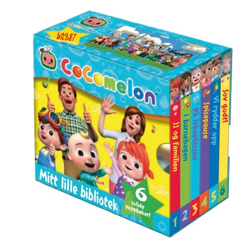 Mitt lille bibliotek - Cocomelon