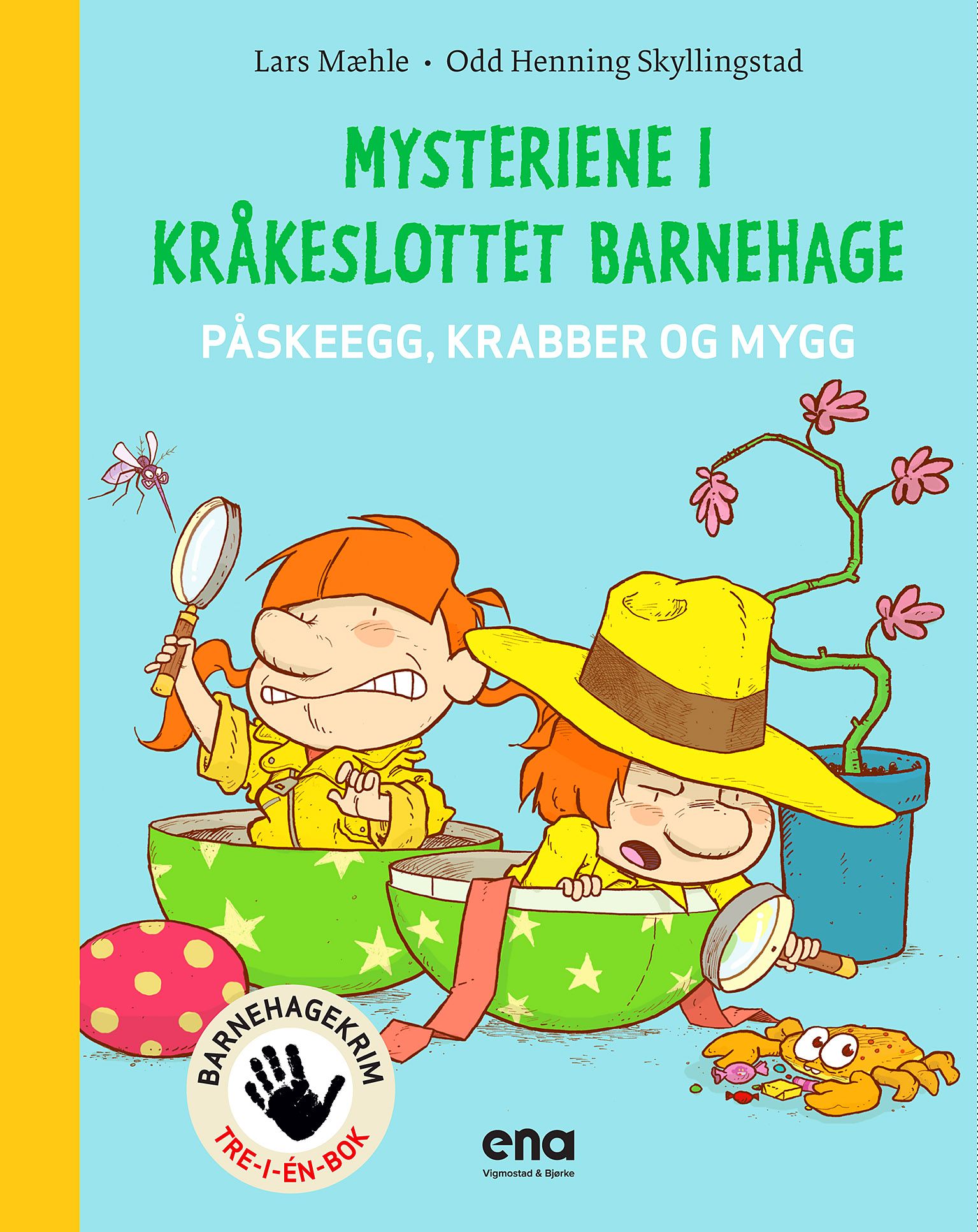 Mysteriene i Kråkeslottet barnehage - påskeegg, krabber og mygg