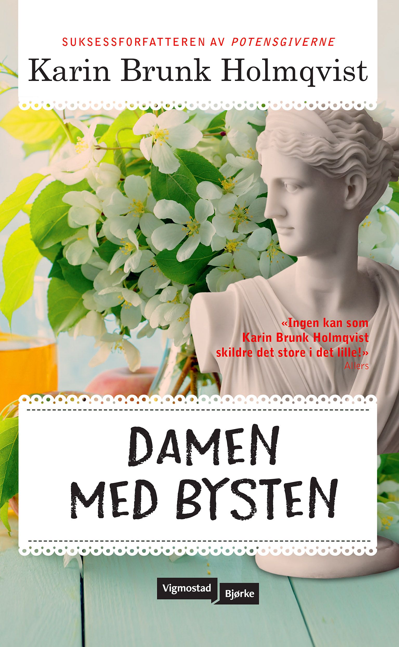 Damen med bysten