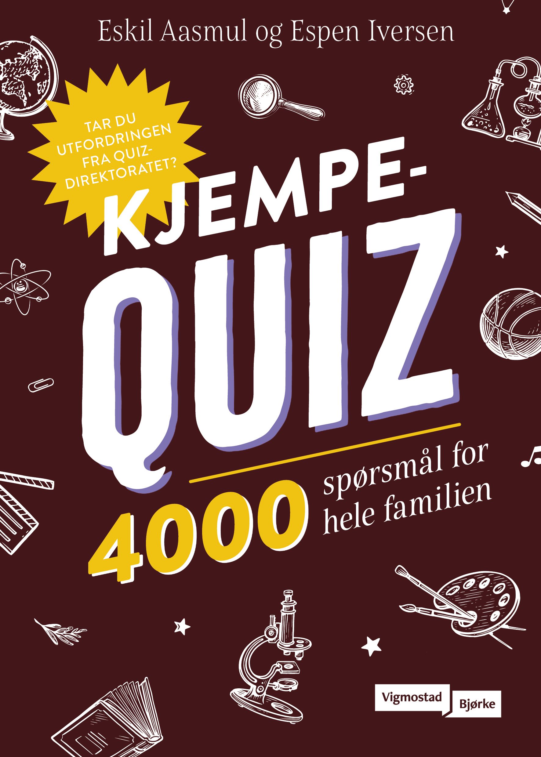 Kjempequiz - 4000 spørsmål for hele familien