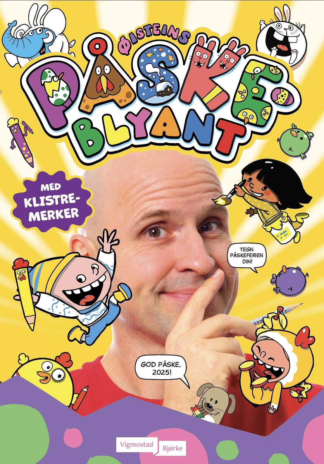 Øisteins påskeblyant - bokstavplansjer