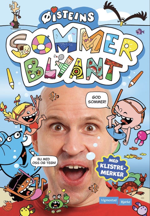 Øisteins sommerblyant 2025 - bokstavplansjer