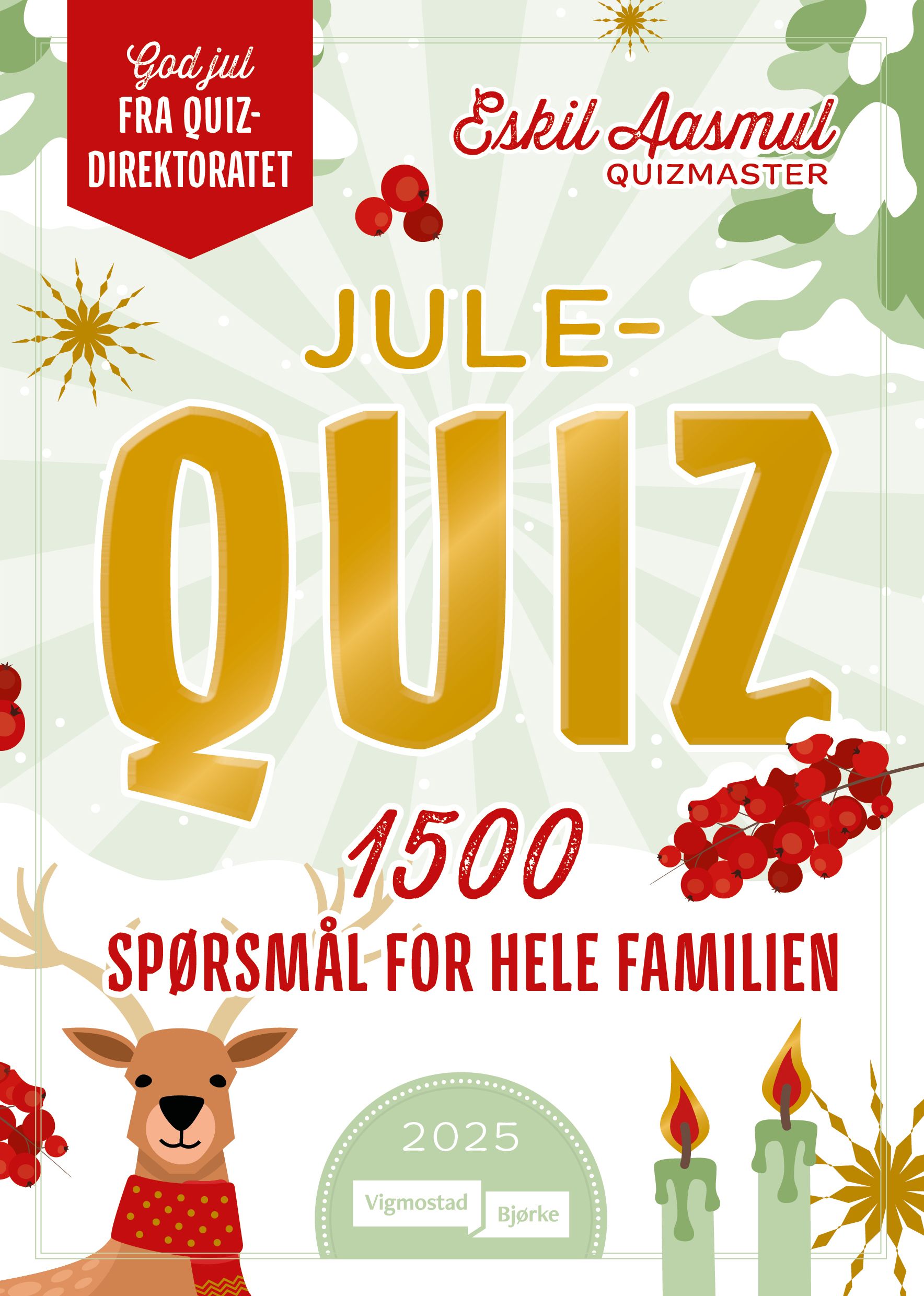 Julequiz - 1500 spørsmål for hele familien