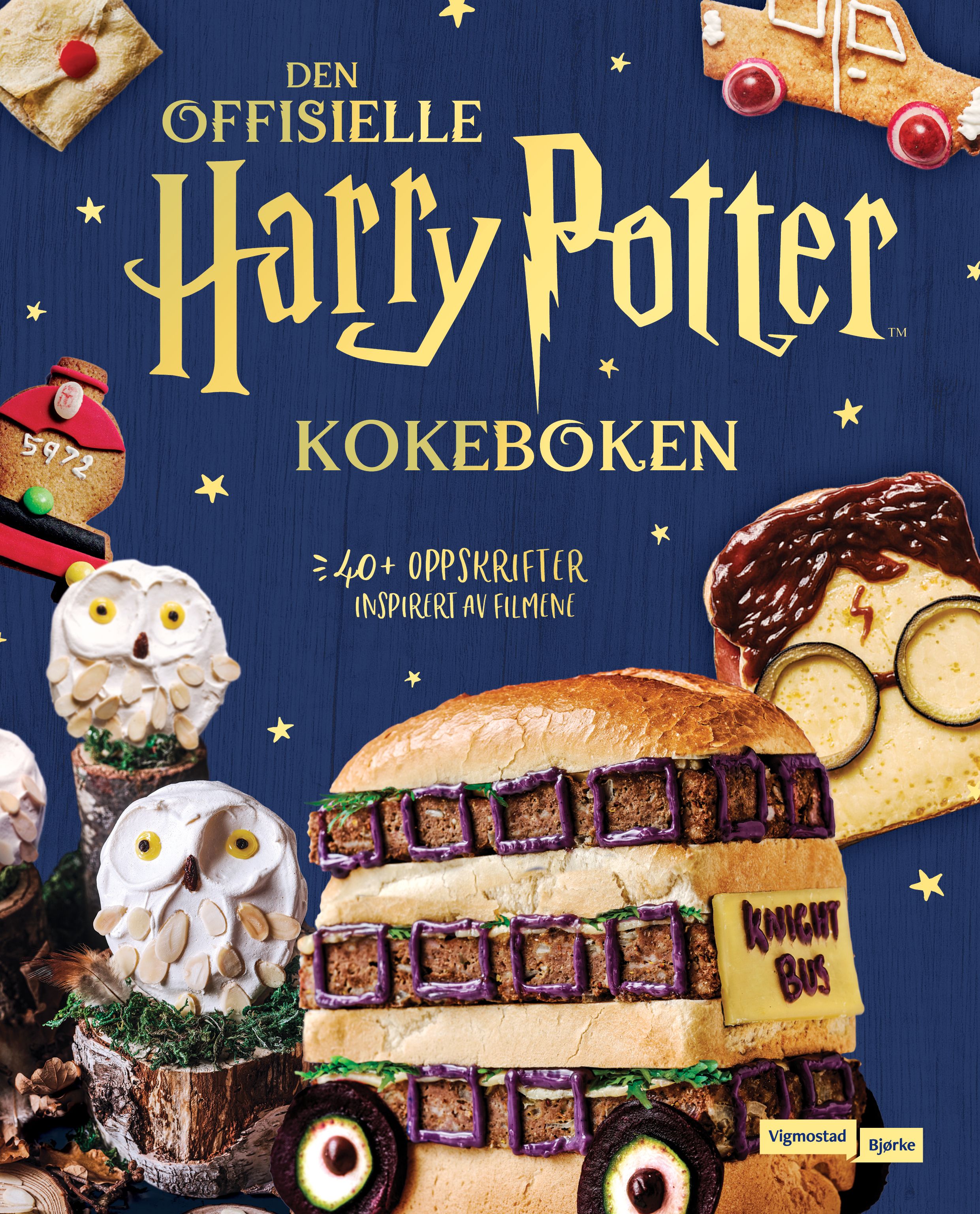 Den offisielle Harry Potter kokeboken - 40+ oppskrifter inspirert av filmene