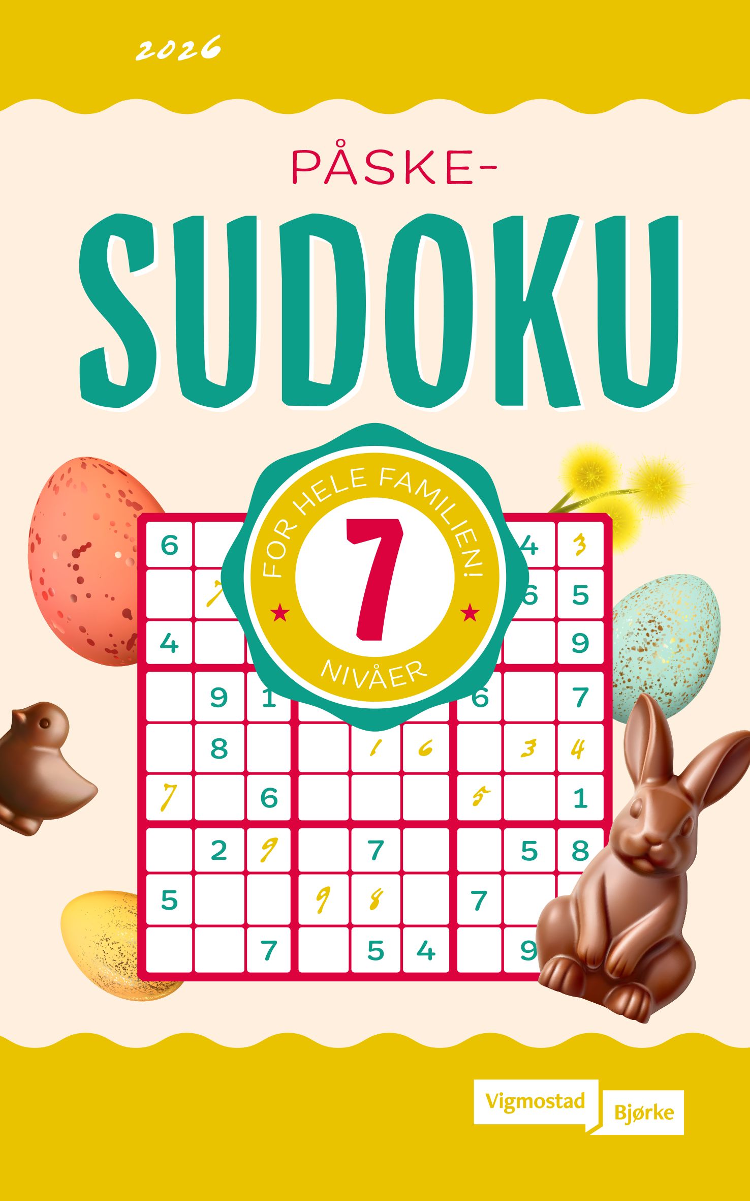 Påskesudoku 2026 - bokstavplansjer