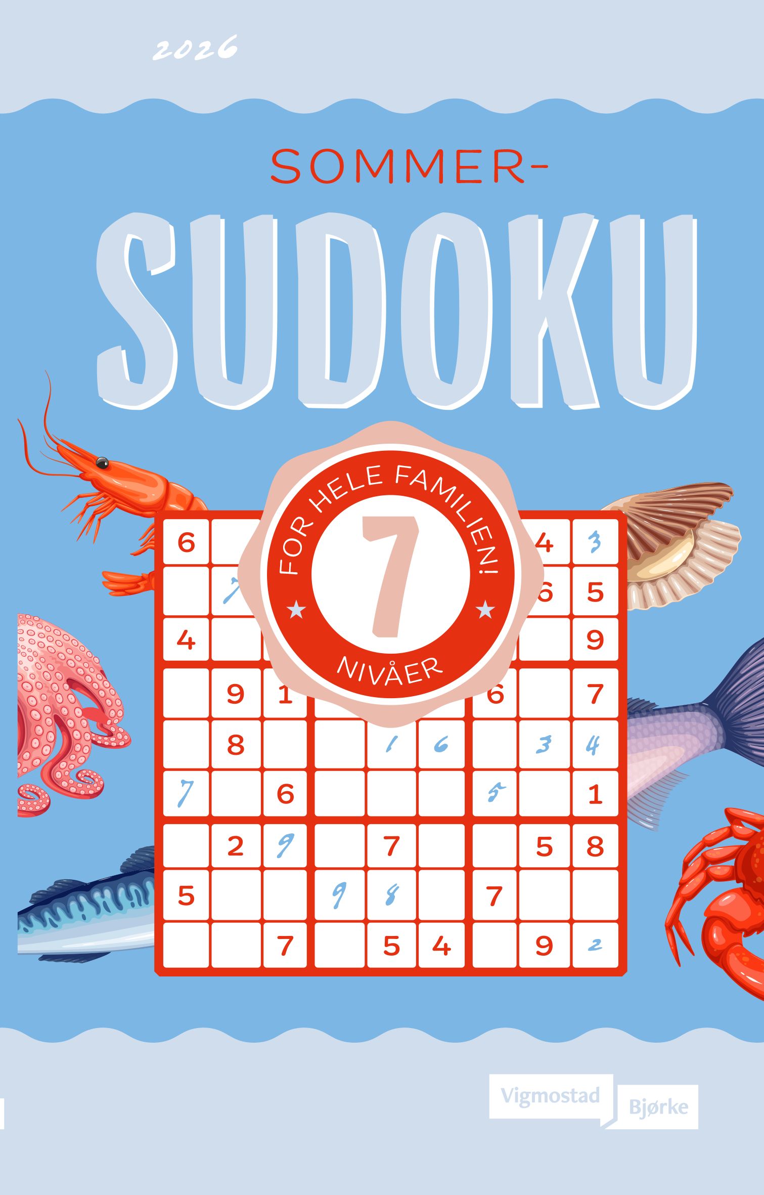 Sommersudoku 2026 - bokstavplansjer