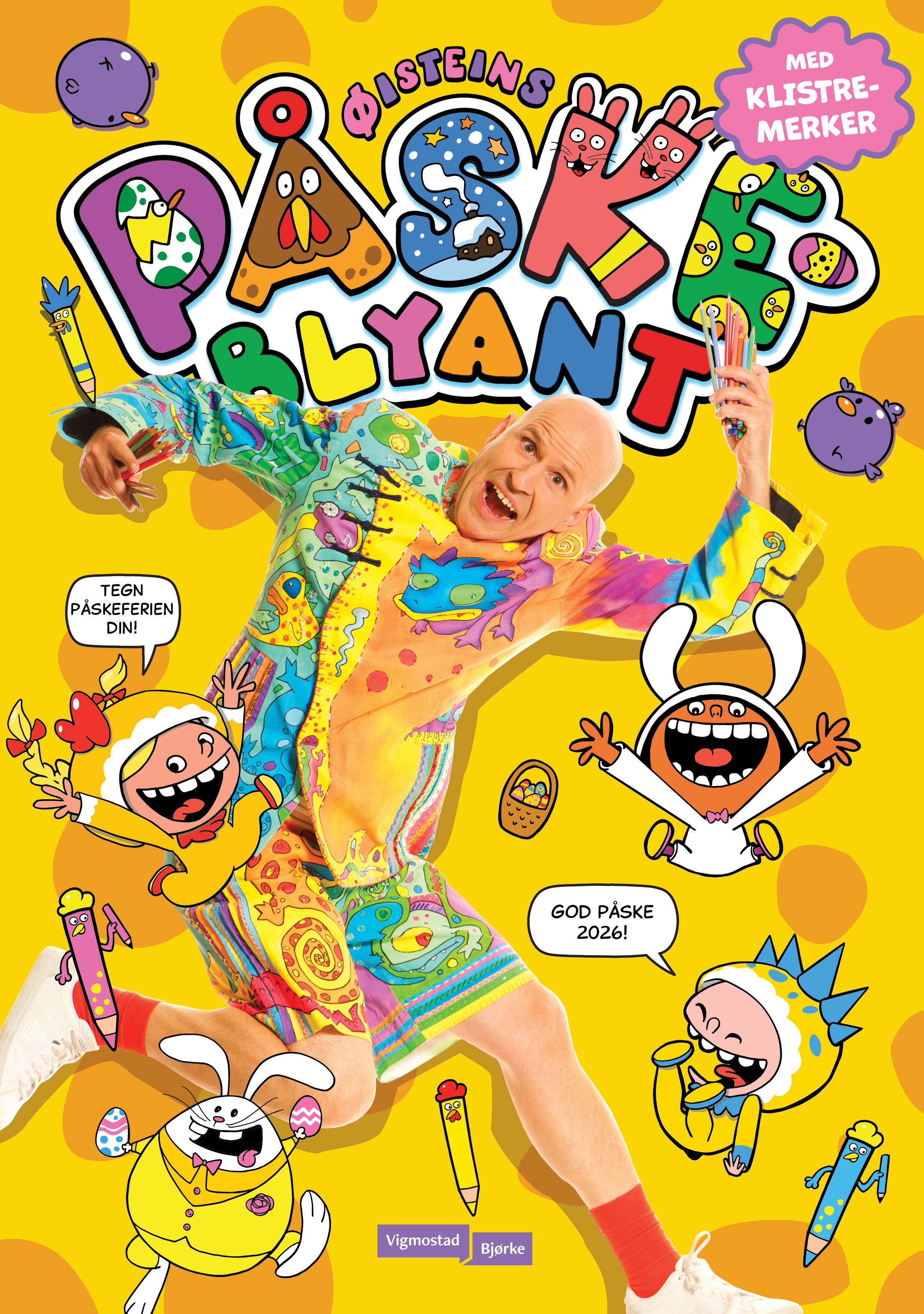 Øisteins påskeblyant - bokstavplansjer