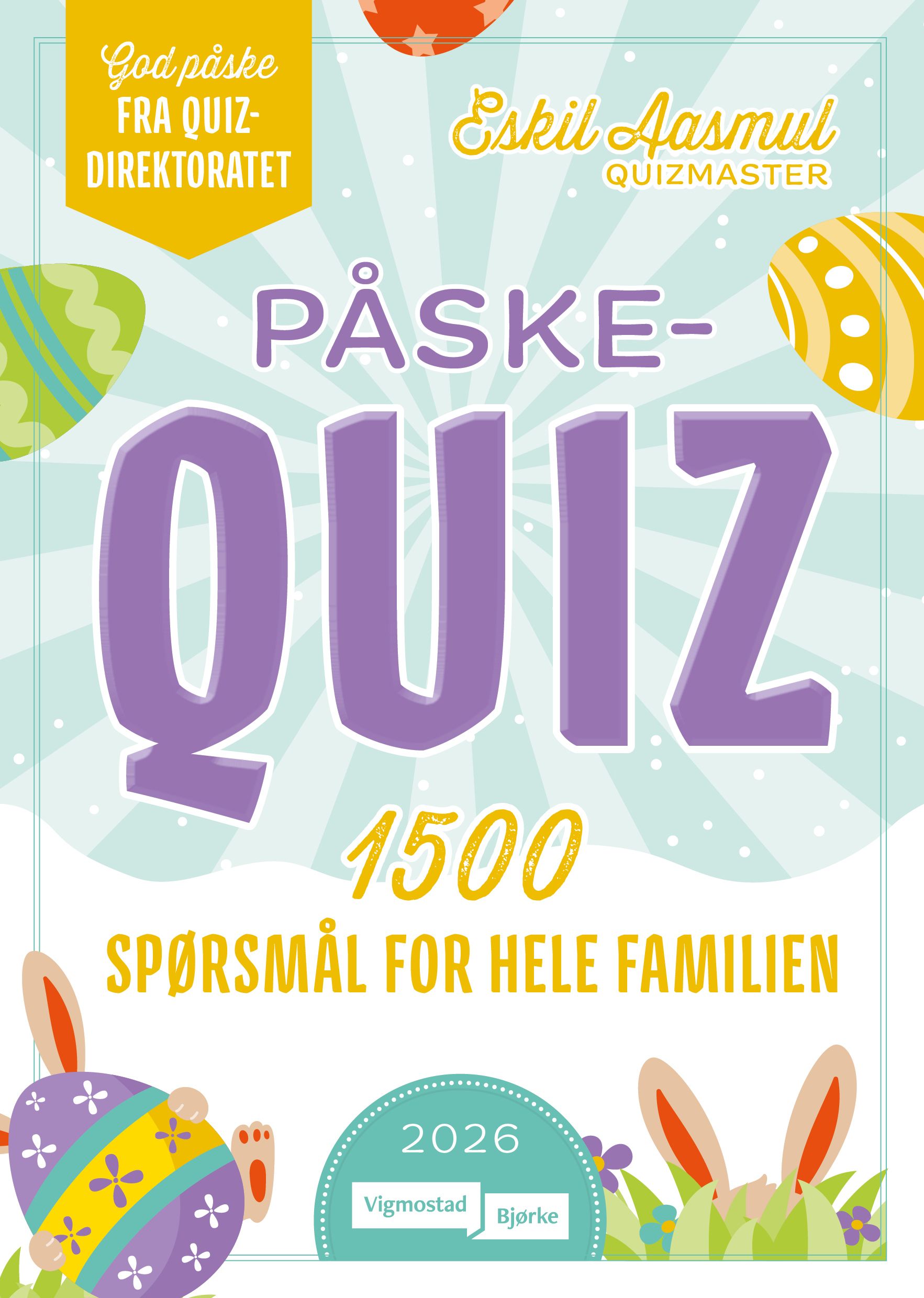 Påskequiz - 1500 spørsmål for hele familien