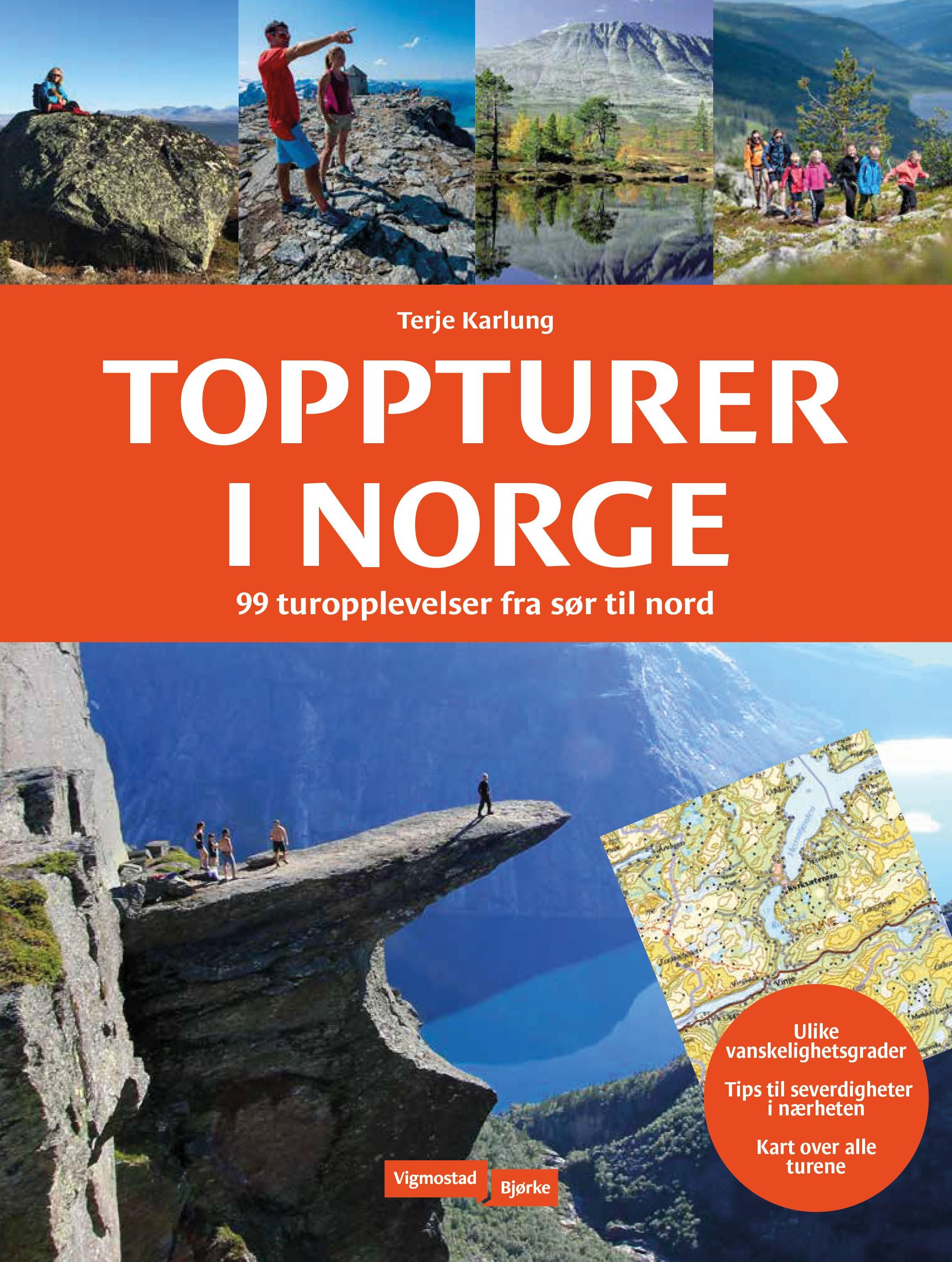 Toppturer i Norge - 99 toppturer fra sør til nord