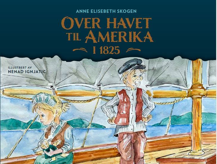 Over havet til Amerika i 1825