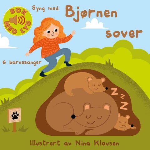 Syng med Bjørnen sover - 6 barnesanger