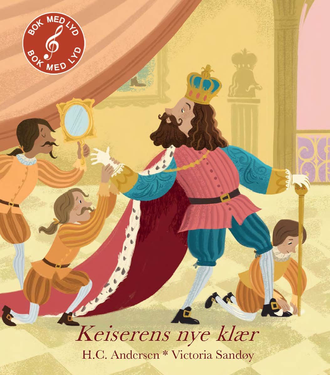 Keiserens nye klær - Bok med lyd