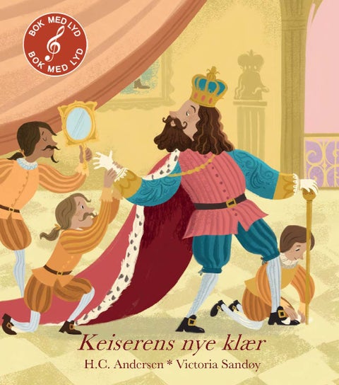 Keiserens nye klær - Bok med lyd