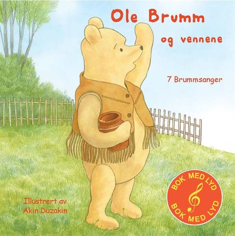 Ole brumm og vennene - bok med lyd