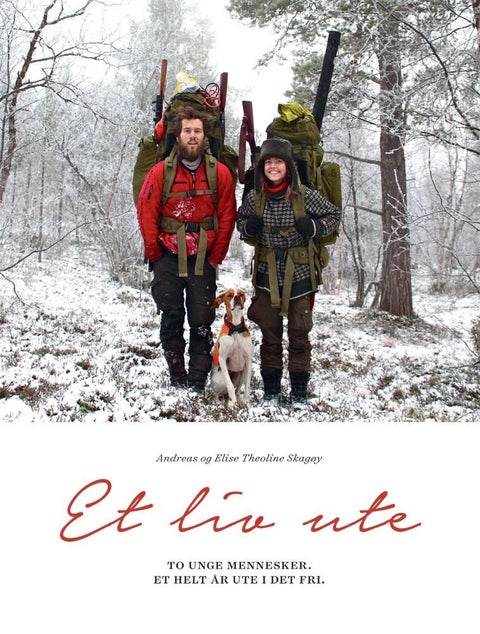 Et liv ute - to unge mennesker : et helt år ute i det fri