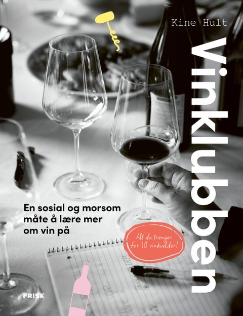 Vinklubben - en sosial og morsom måte å lære mer om vin på