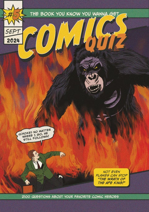 Comics quiz - 2100 questions about comics