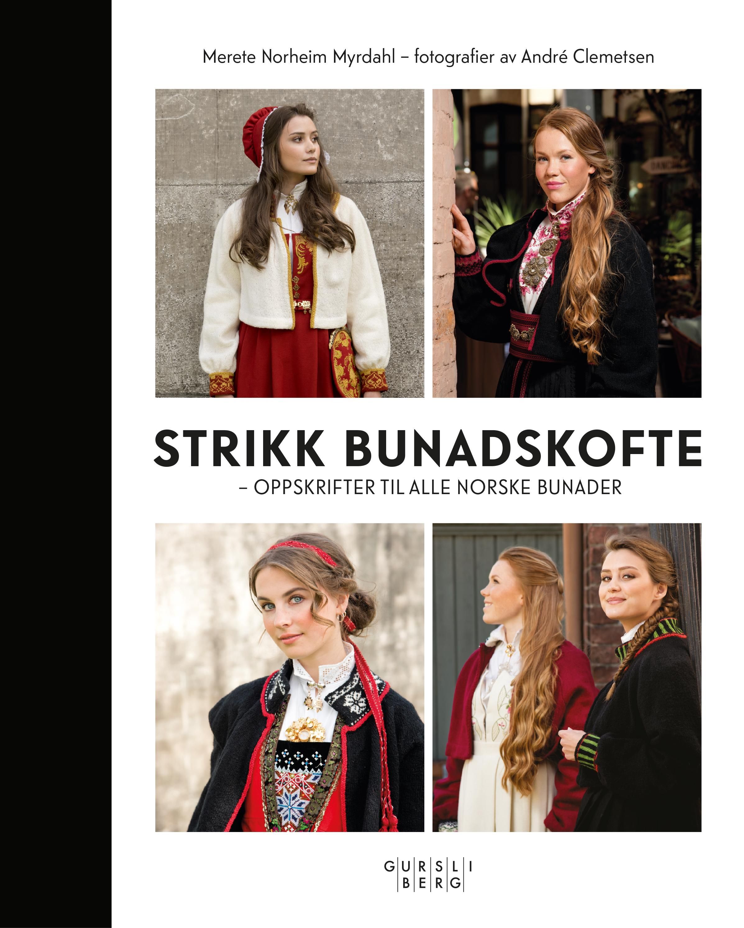 Strikk bunadskofte - oppskrifter til alle norske bunader