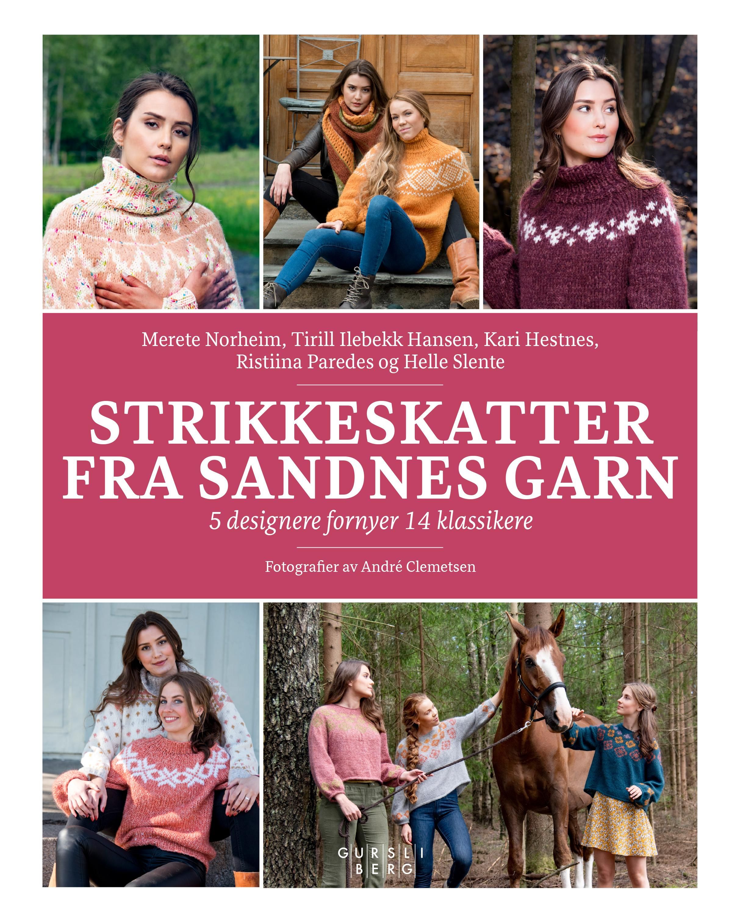 Strikkeskatter fra Sandnes garn - 5 designere fornyer 14 klassikere