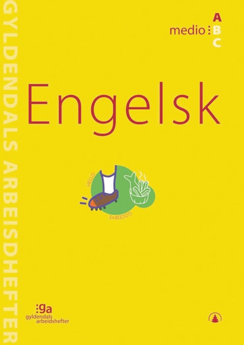 Engelsk - medio A : pakke med 5 arbeidshefter og 1 fasit