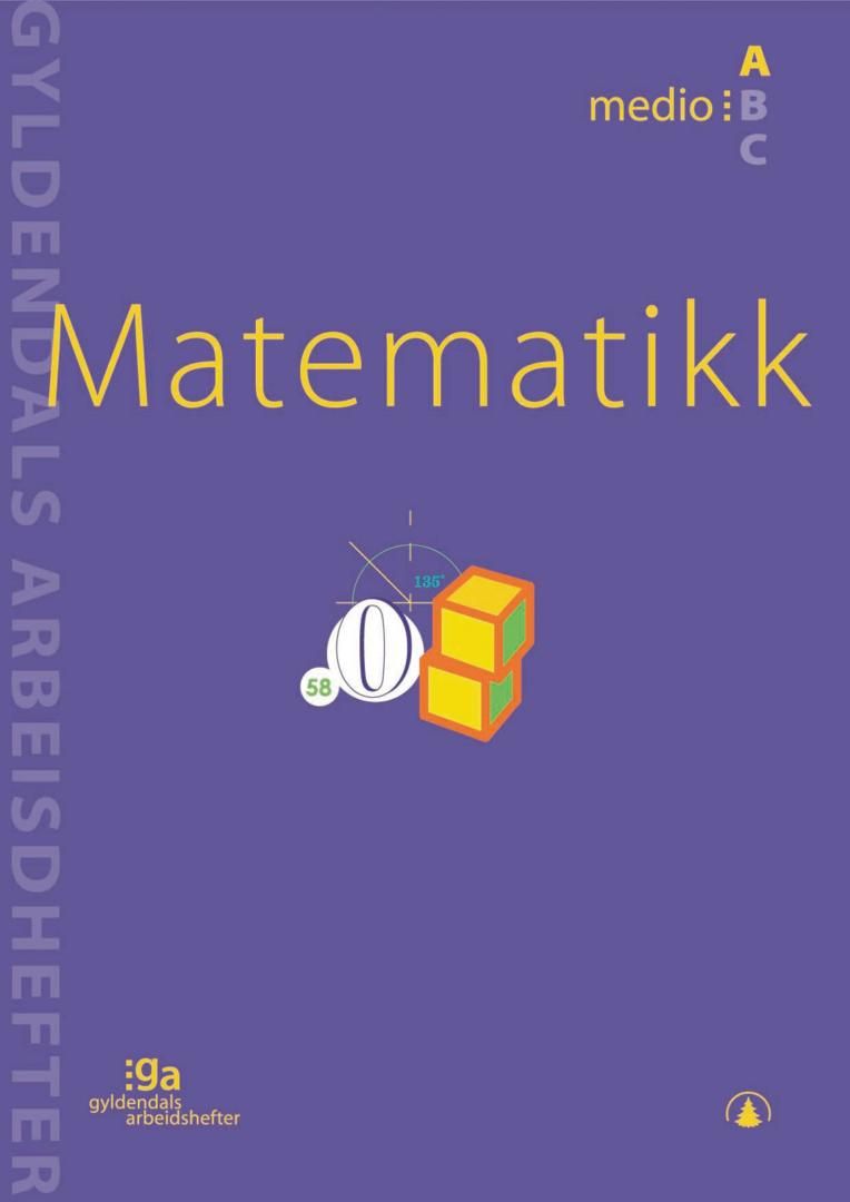 Matematikk - medio A : pakke med 5 arbeidshefter og 1 fasit