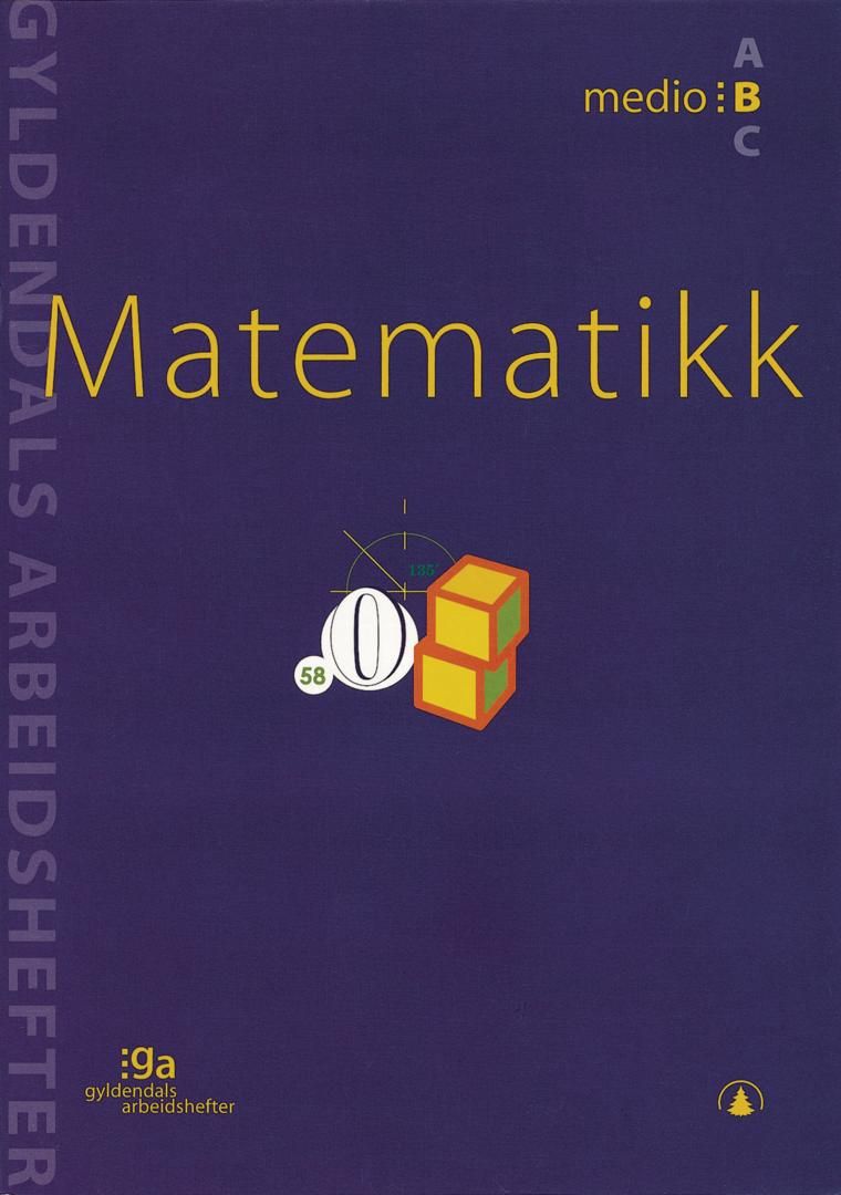 Matematikk - medio B : pakke med 5 arbeidshefter og 1 fasit